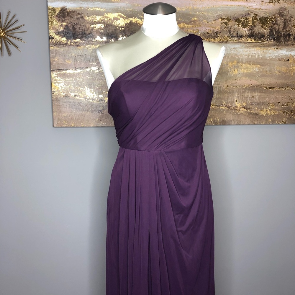 David’s Bridal Plum Dress